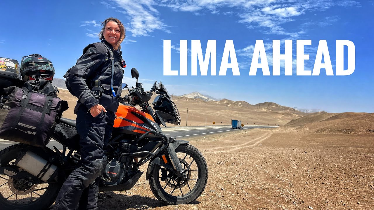 From Empty Desert to Capital Chaos 🇵🇪 Tortugas → Lima 🛵🌎 [S6-Ep12]