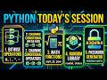Python: Bitwise, Math, Random &amp; Automatic Password Generator for CBSE Class 11