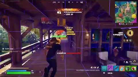 One of my fellow Clan members kicking butt on Fortnite in Blitz Royale!! Tryouts are now open!!