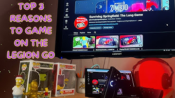 3 Reasons I LOVE Gaming on the LENOVO LEGION GO – The Ultimate Handheld PC!