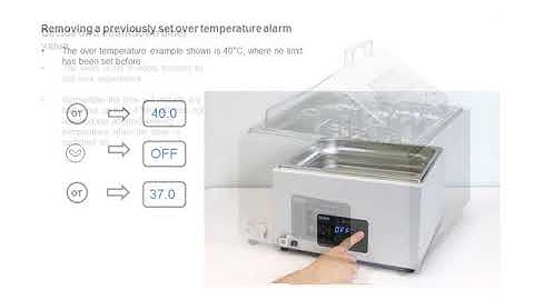 Grant Instruments SUB Aqua Pro Water Bath Range - How to Configure Advanced Features