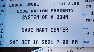 System Of A Down live @ Save Martin Center 2021 | Fresno, California (Full Show) [10/16/2021]