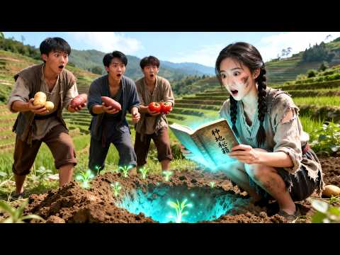 両親に捨てられた少女が、畑で何でも育てられる魔法の本を見つける！ #短編ドラマ #女性中心 #日本ドラマ