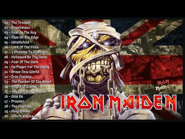 Best of Iron Maiden - saat menunggangi kuda besi play this song you will enjoy this life Bray..!! class=