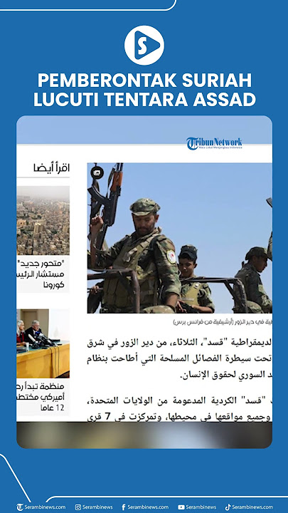 Pemberontak Suriah Lucuti Tentara Rezim Assad hingga Gelagapan