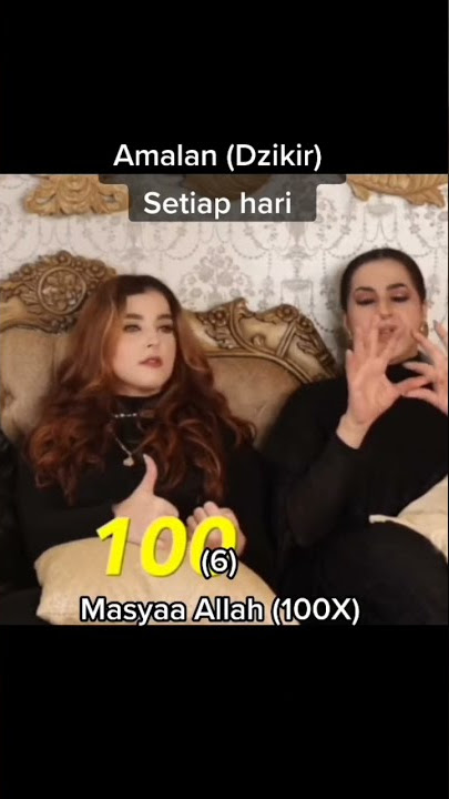 Pantesan tajir melintir sumber kekayaan ala ibu Tasya yaitu dengan selalu berdzikir 🤗