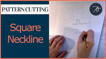 How to Adapt a Block Pattern to Create a Square Neckline