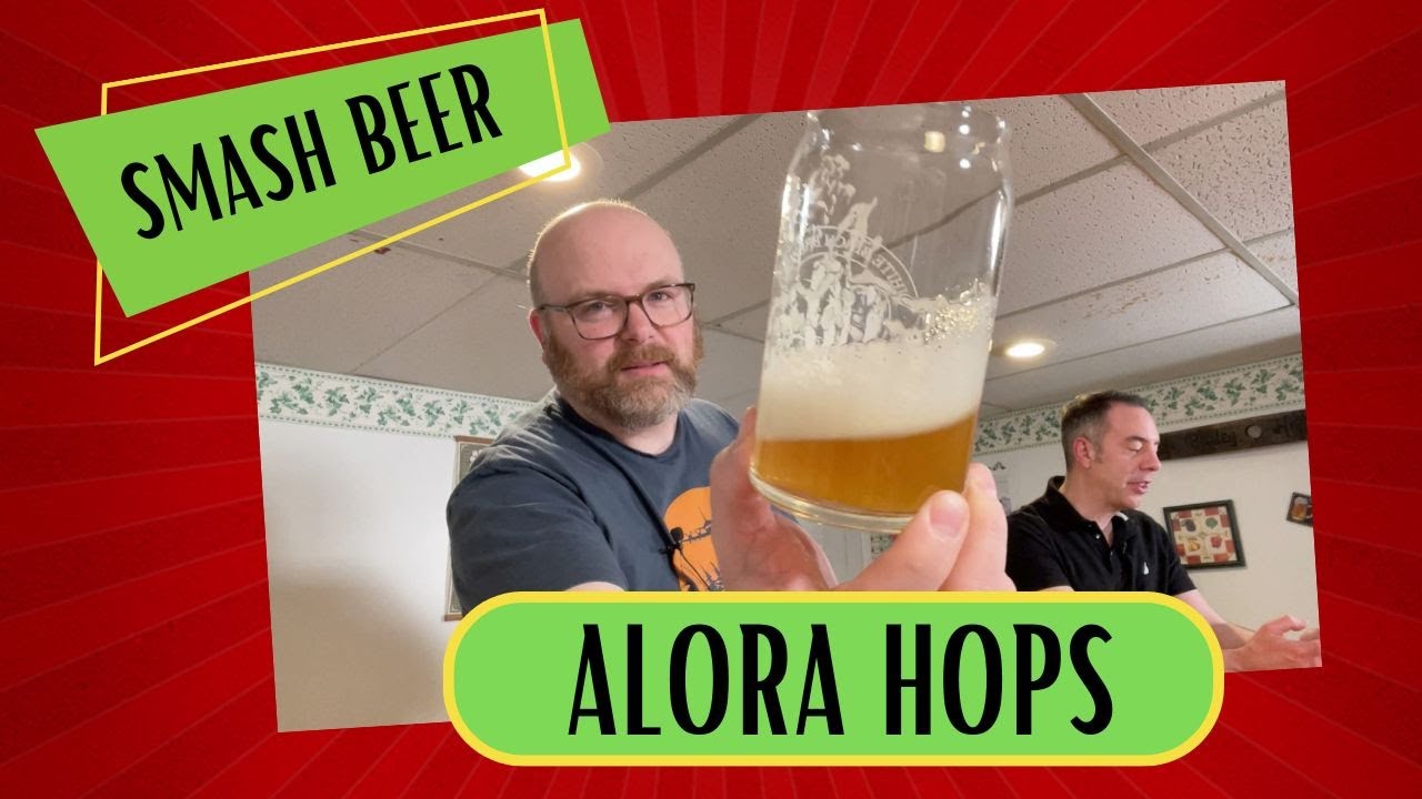 What do Alora Hops Taste Like? SMASH Beer Experiment Brew Dudes YouTube
