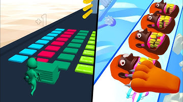 Stack Color Vs Teeth Runner All lvl gameplay walkthrough Android iOS Free Update Mobile games N6CGCP