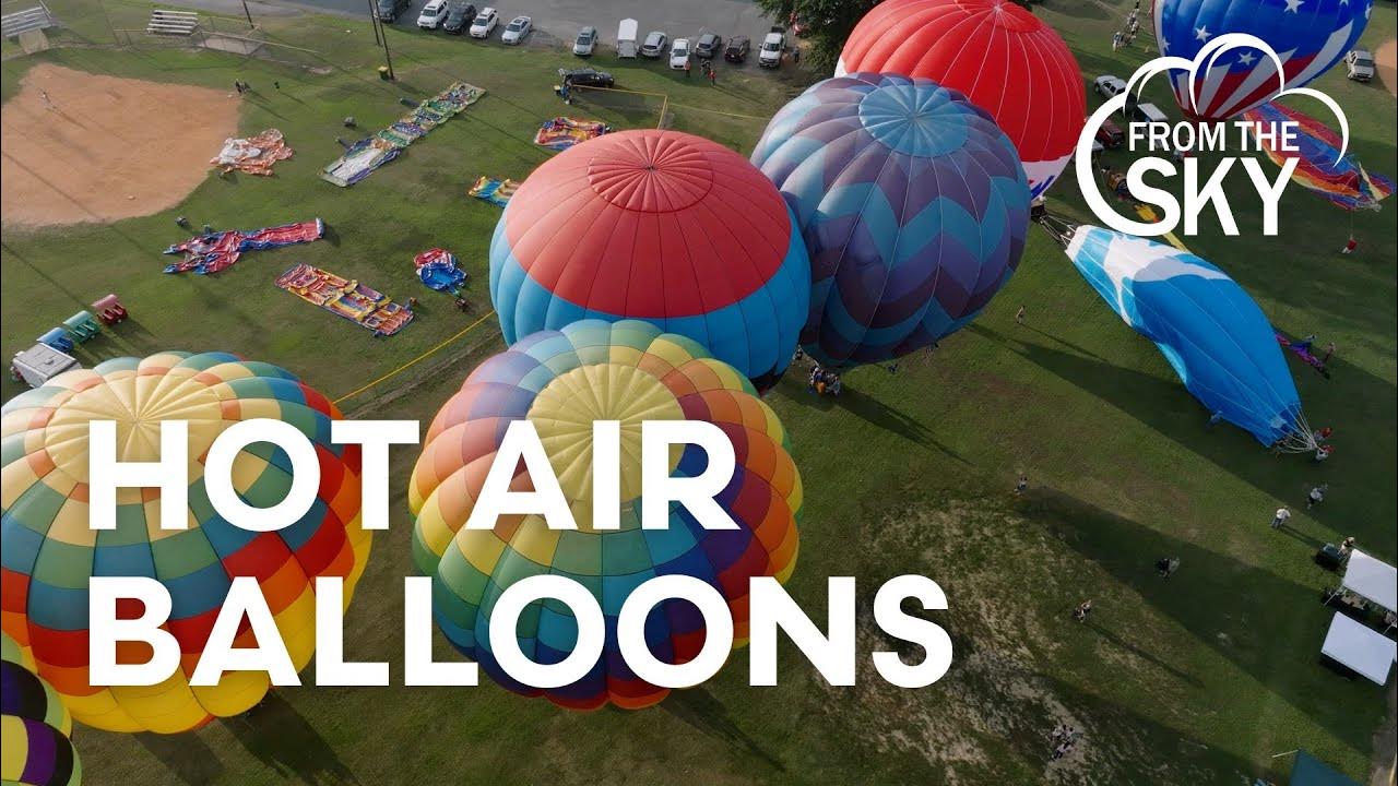 From the Sky Balloons over Anderson YouTube