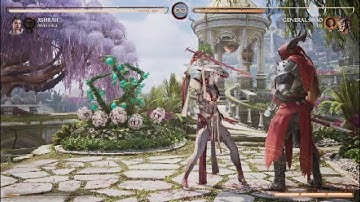 Mortal Kombat 1 Ashra 65% combo with new kameo! (Janet cage )