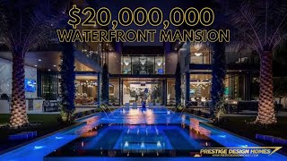 $20,000,000 Fort Lauderdale Waterfront Modern Mansion - PrestigeDesignHomes.com