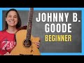 How To Play Johnny B Goode On Guitar With Only 1 Finger!