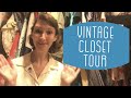 Vintage Closet Tour