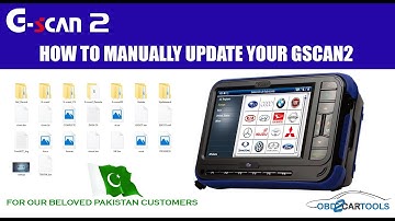 How to manually update your Gscan2 - Authorized Distributor for Pakistan