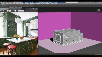 3dsmaxTutorials, Tutorial on Modeling, Texturing & Lighting a Stylish Modular 3D Kitchen in 3dsmax