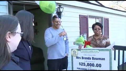 Publishers Clearing House Winners: Brenda Bowman F...