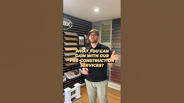 What you can gain with our pre-construction services