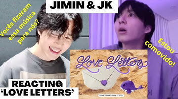 Jimin & Jung Kook reacting ‘Love Letters’ ARMYs Song for BTS 🥹💜 [SUB ENG]