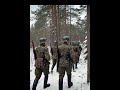 Wintermarsch: Infanterie im Wald#Infanterie,#Wintermarsch#heeresmacht   #ostfront  #soldatenleben