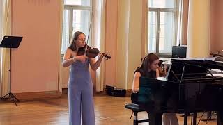 Camille Saint-Saëns, Danse macabre op. 40, Gina-Sophie Gaebelein (Viol., 15y.), Diana Szöke