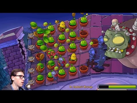 Dr. Zombossu0027s Revenge Финальный Зомбосс - Прохождение Plants vs Zombies на iPad, 18 часть
