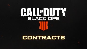 Black Ops 4 Contracts!