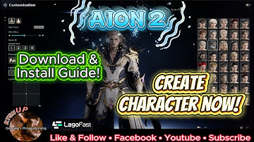 AION2 - Download and Installation Guide + Character Creation with English Translation! (PH/Filipino)