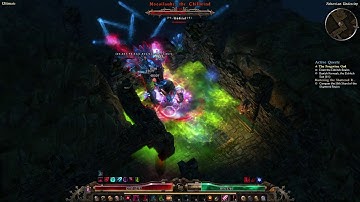 Grim Dawn - Warlock vs Moosilauke, Ultimate Difficulty