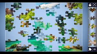 Sapadere Canyon Waterfall🧩|Relaxing Jigsaw Puzzle Game | IQ&Brain Challenge|Beautiful Nature Puzzle screenshot 5