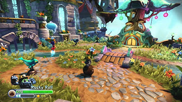 Skylanders Trap Team Rocky Roll Bottom Path + Gameplay