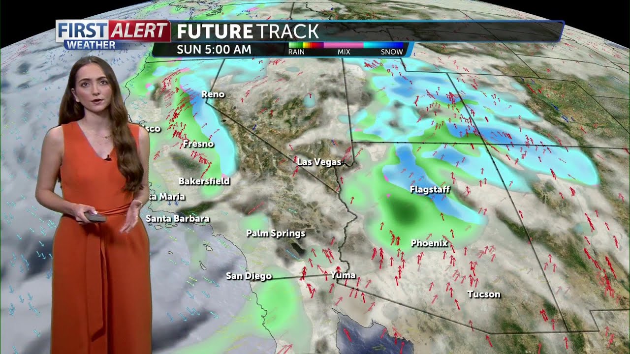 Sunny and slightly warmer Thursday, rain returns Friday - YouTube