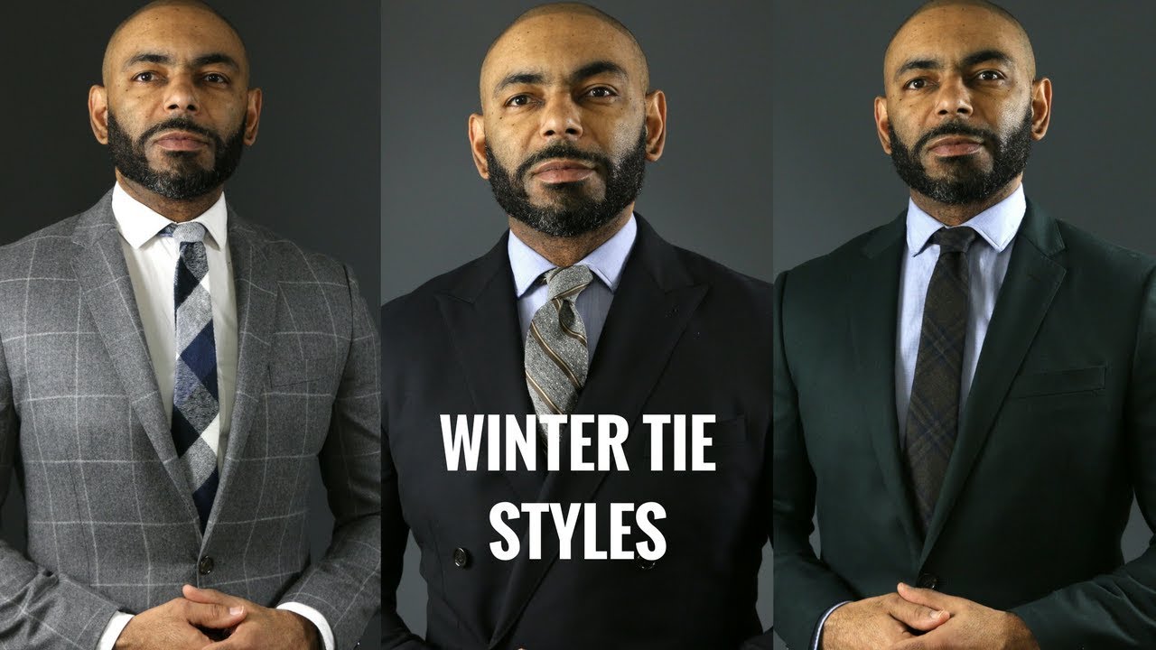 How To Wear A Winter Tie/ How And Why A Man Should Wear A Winter Tie