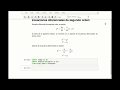 Python - Ecuaciones diferenciales de segundo orden #2