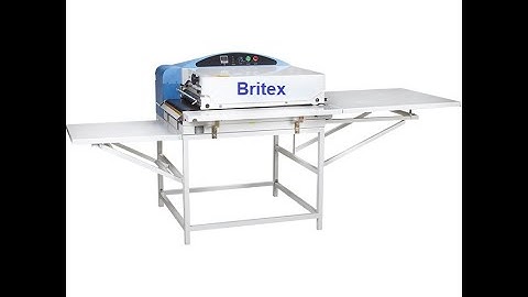 BRITEX BR 450MS Automatic belt warping prevention fusing machine