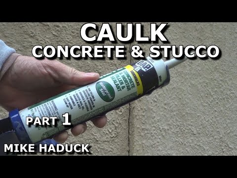 Video: Dapat mong i-caulk ang iyong driveway?