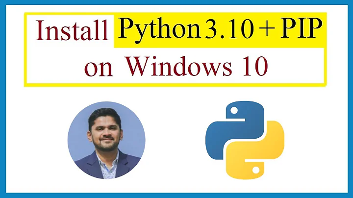 How to install Python 3.10 and pip on Windows 10