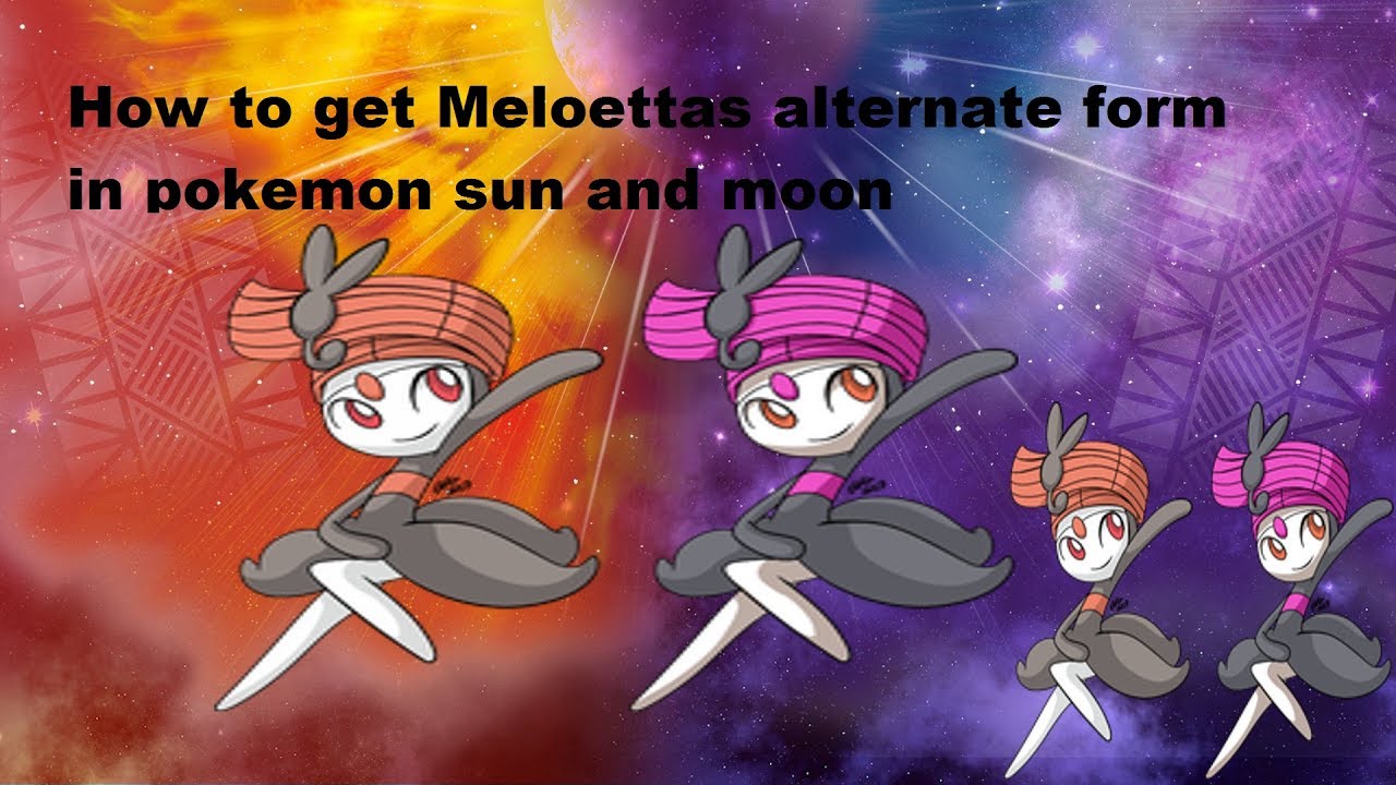 Pokemon Scarlet and Violet Pirouette Meloetta