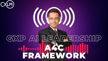 AP021: The GxP AI Leadership Framework: A4C Video Podcast