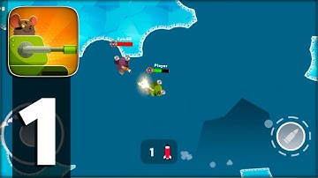 Battle Tank iO : Best Flying Shots Gameplay Walkthrough Part - 01