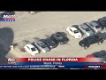 FULL POLICE CHASE: High Speed Chase In Miami, Florida