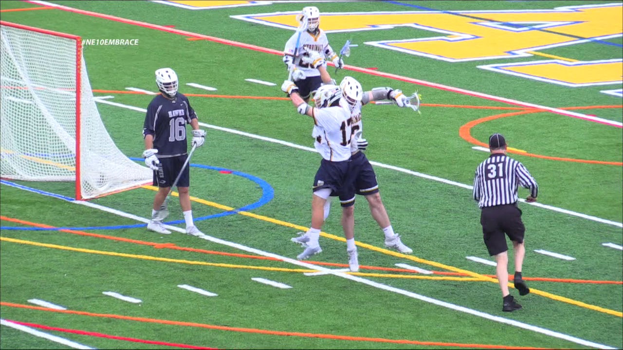 Men's Lacrosse Merrimack Warriors are the 2018 NE10 Champions YouTube