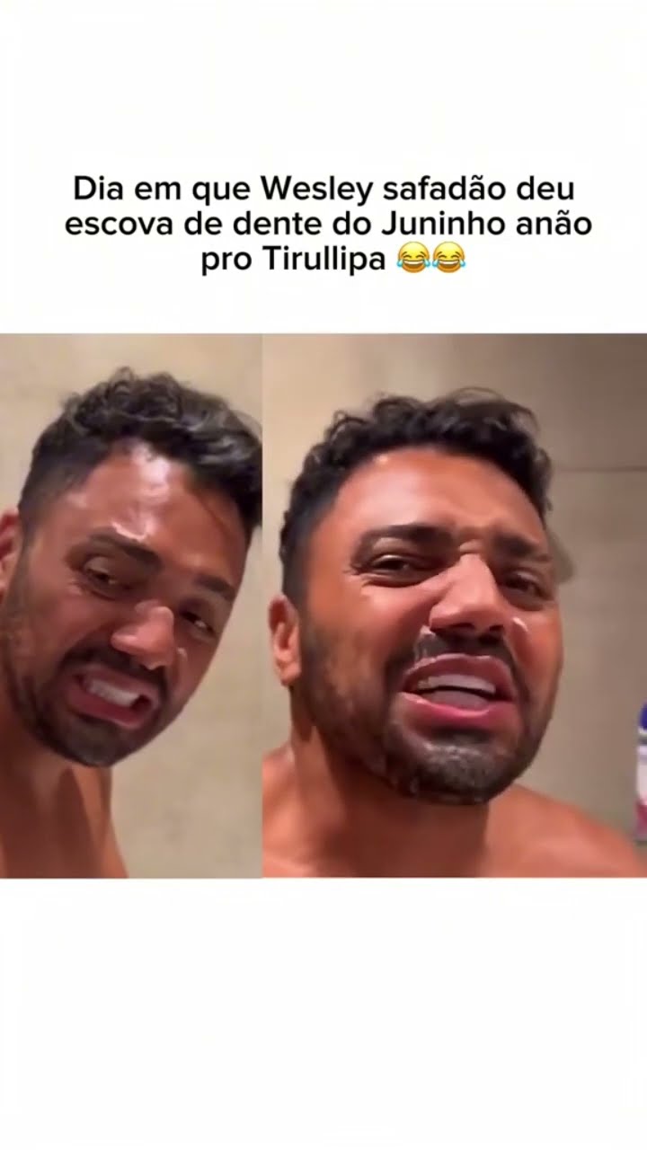 O dia q o Wesley fez uma pegadinha comigo. #wesleysafadão #tirulipa #humor #memes