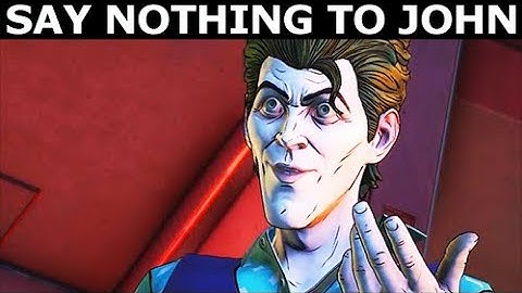 Say Nothing To John Doe - BATMAN Season 2 The Enemy Within Episode 4: What Ails You