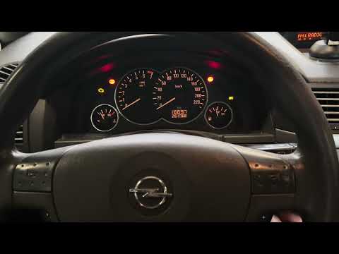 Opel Meriva 2006 service INSP reset