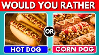 Would You Rather Food And Drink Edition 🍟🍦