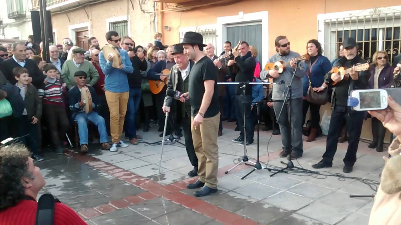 Tío Juan Rita y Javi Andreo en La Fiesta de las Cuadrillas (Barranda 2014)