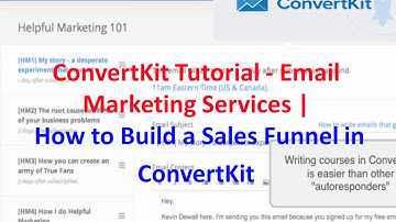 ConvertKit Tutorial - Email Marketing Services | How to Manage Your Email Subscribers