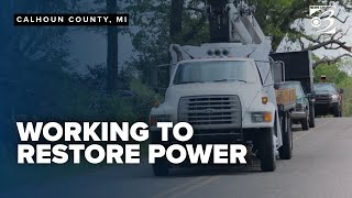 Consumers Energy working to restore power to 10K residents after Thursday's storms