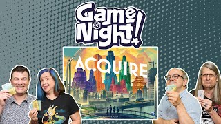 Acquire  GameNight! Se11 Ep21   How to Play and Playthrough